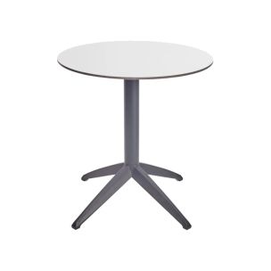 Стіл QUATRO FOLD ø 70 ANTRACITE-WHITE